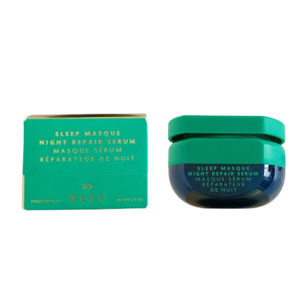 R+Co Bleu Sleep Masque Night Repair Serum 2oz Vegan Cruelty-Free Skincare